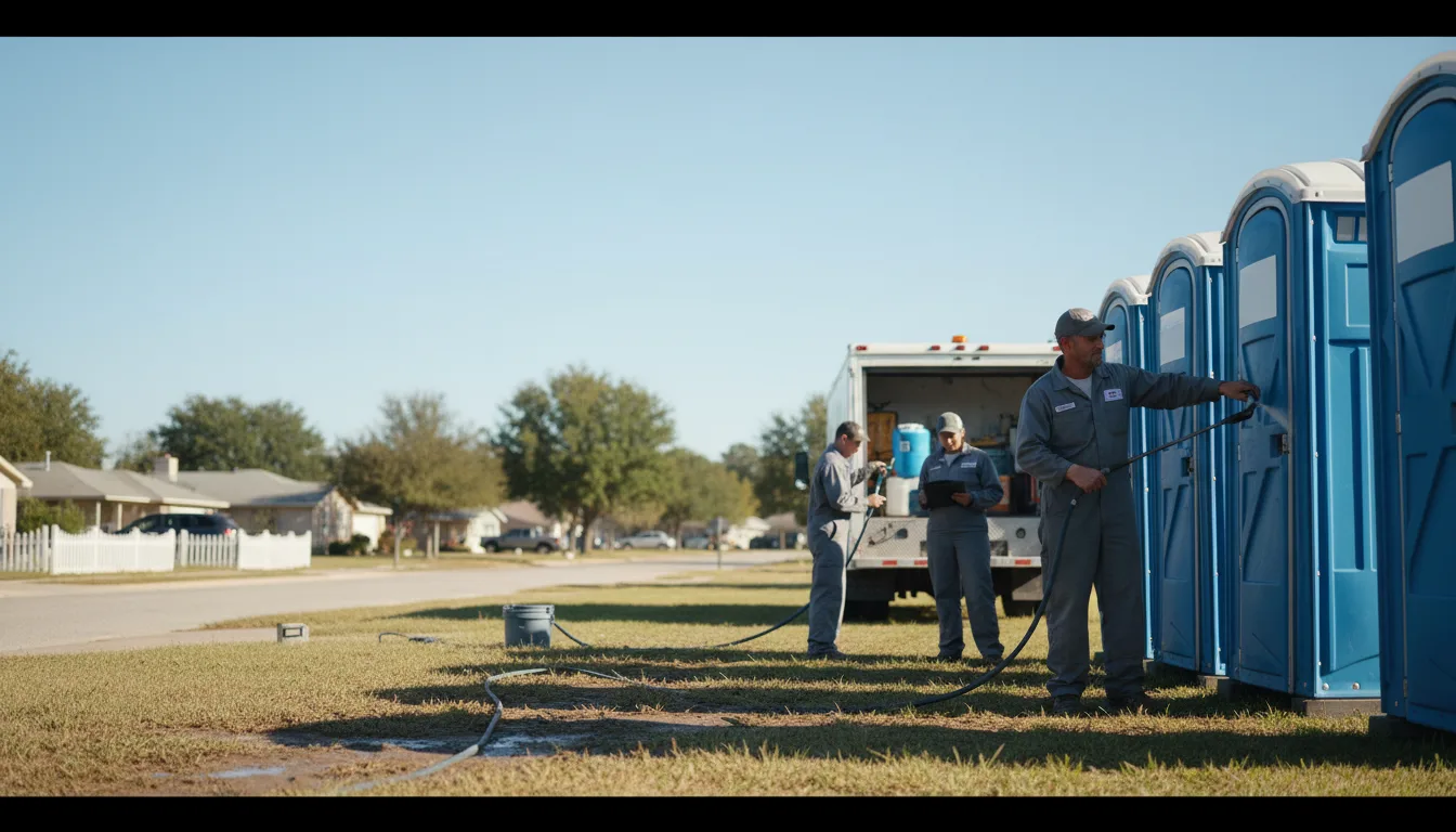 Long-Term Portable Toilet Rental in Saint Ann, MO near me